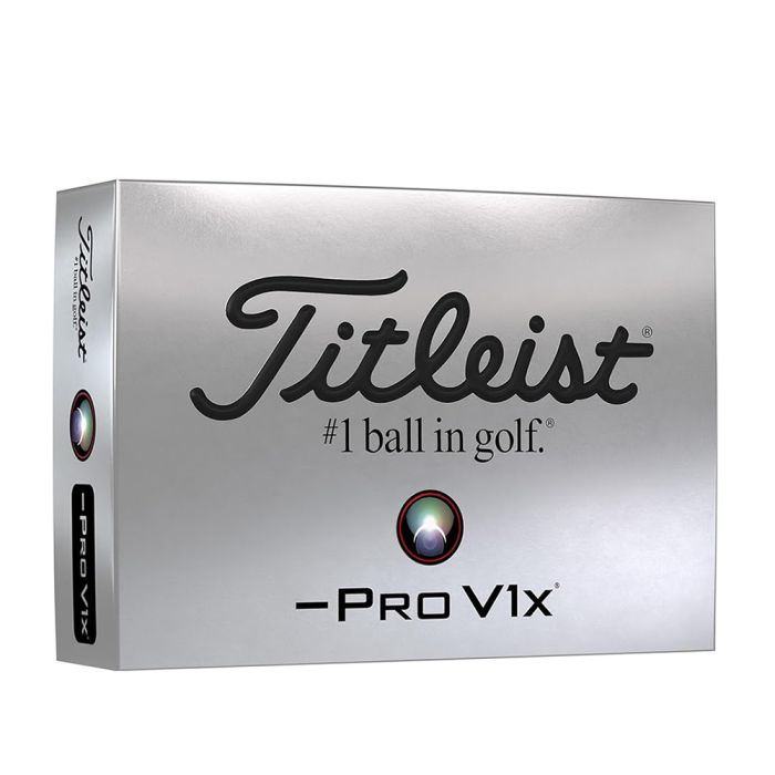 Titleist Pro V1x Left Dash Golf Balls - White