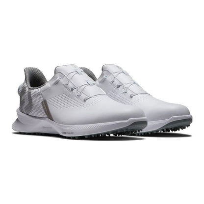FootJoy Men's Fuel BOA WD Spikeless Golf Shoes - White