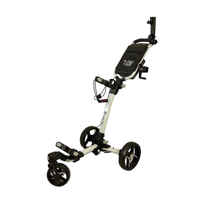 Axglo Tri-360 V2 Three Wheel Ultra Compact Foldable Aluminium Golf Push Cart
